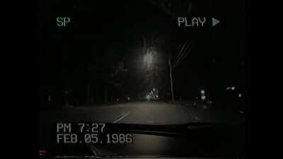 you're on a night trip to the store