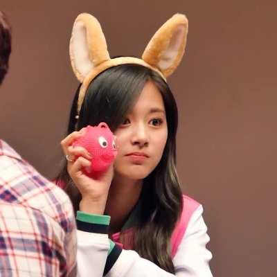 160515 - Tzuyu imitating the squishy