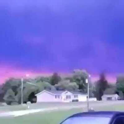 This storm looks like the end of the world