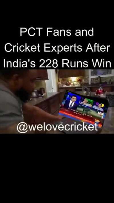 Sikander Bakht not coming slow after India beat Pakistan by 228 Runs to make PCT fans even more angry