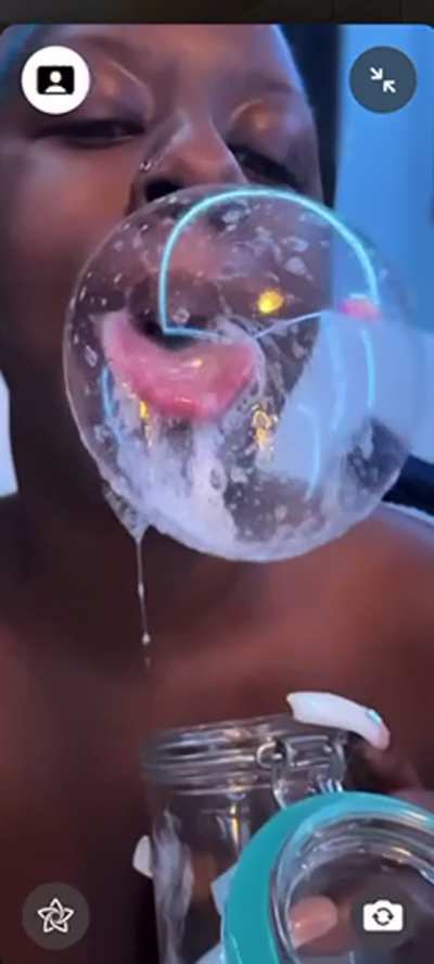 Nasty Spit Play 🤮  u want some bae? 