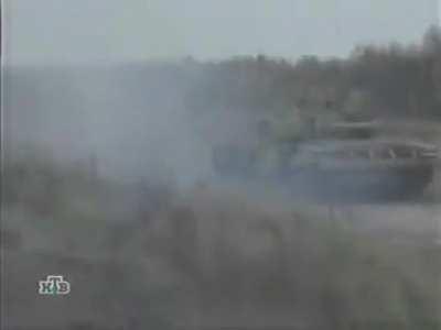 t-90 firing 3 shots in 13 seconds (no sound)