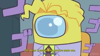 Yoshikage Kira but it's Among Us (link to the original youtuber's channel in comments)