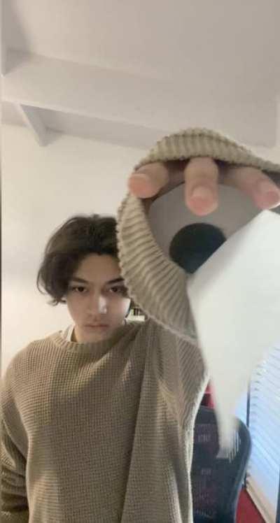 Up my sleeves but I showcase the things up my sleeves