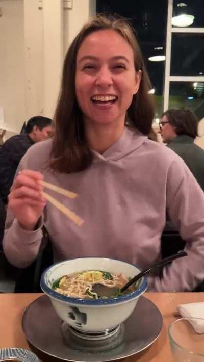 Flashing during dinner