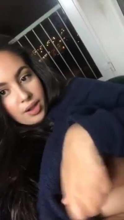 I love that it’s finally sweater weather! Nothing more fun than to surprise men with what I’m hiding underneath..