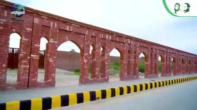 The road from the Wahga Border to Lahore city has undergone a remarkable transformation. What was once a shabby, dilapidated stretch has now been reborn as a modern yet culturally rich corridor. It not only serves as a grand introduction to Pakistan for t