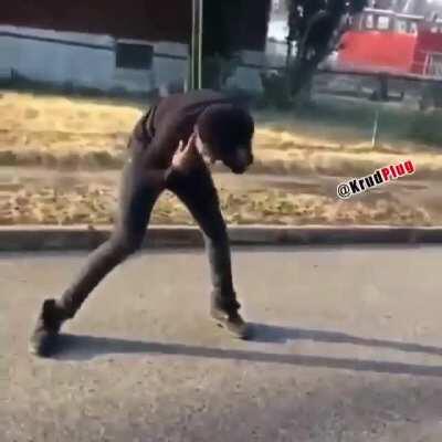 Had to check if his neck was still on after that