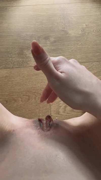 after our first date, your beard will be all sticky because of my grool, if you dare to eat my pussy