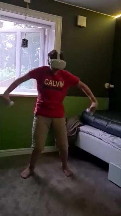 I let my friend play beatsaber on my Quest 2, should I be concerned?