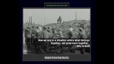 TNO Custom Super Event: German Reunification (Speer/GO4 Post-Anarchy)