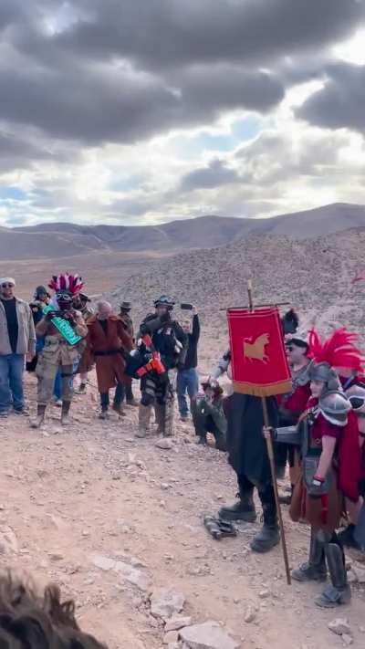 Good times at Goodsprings Cemetery!