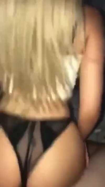 Blond Beauty Riding Dick