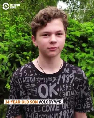 Volodymyr Obodzinskiy lost his entire family in early March, when a Russian air strike hit his house and killed his 40-year-old wife, Natalya, his 14-year-old son Volodymyr, 19-year-old daughter Ivanka, and her 1-year-old twins.