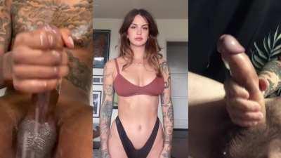 Your girlfriend started working at a tattoo studio and this is what clients do when they fantasize about her.