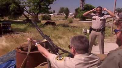 What’s under the tarp?