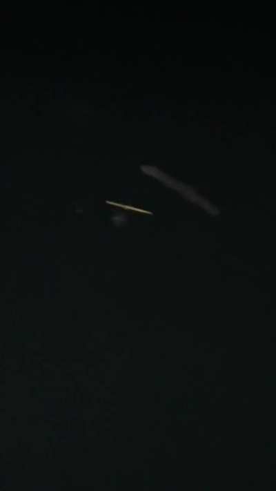 I believe this is a ctenophore (Burrard Inlet, Canada, 1AM). Anyone have any idea?