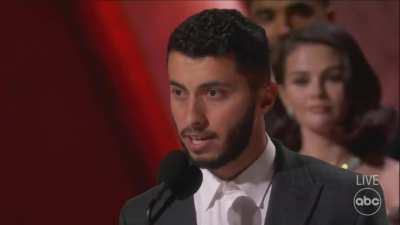 'No Other Land' wins Oscar for Best Documentary feature film. The film tells the story of the West Bank's Masafer Yatta community through the lens of a Palestinian activist, Basel Adra, and Israeli journalist Yuval Abraham, among others.