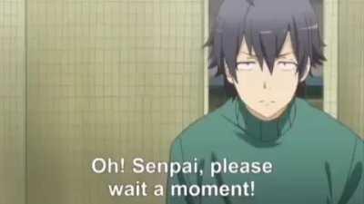 Hachiman is ahead of his game