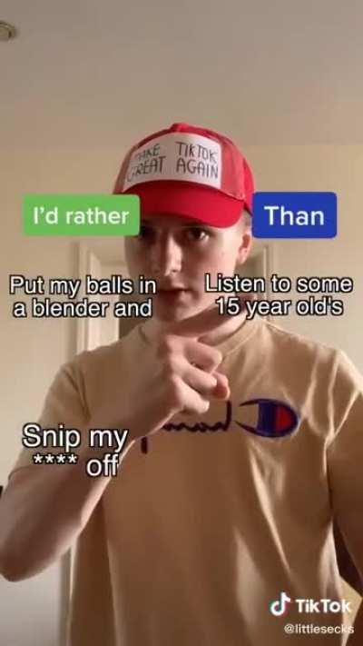 On tik tok being banned (cool song)