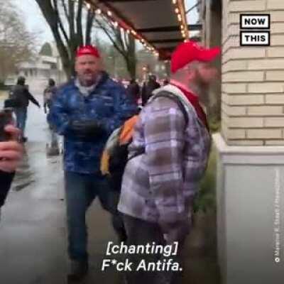 Trump supporters no long back the blue