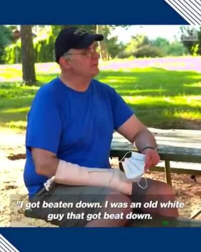 Follow Up: Portland Navy Veteran Who Did Not Flinch As His Arm Was Broken By Riot Police Speaks Out