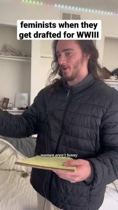 Haha feminism bad
