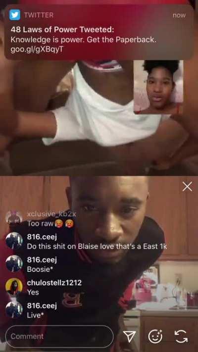 Lol She Funny Asl Y’all Nbs No Audio But 🤷🏾‍♂️ & Fun Fact: Y’all AsL Me How I Get To These Hoe Or How I Fucking Them Easy Y’all Wanna Know My Secret It’s The Fact I Have My Own Clothing Line 😌