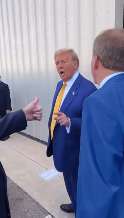 Anybody know what this secret handshake Dan Patrick and Trump did means? It's a big club, and we aren't in it. 