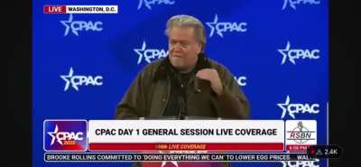 Steve Bannon’s N*zi Salute