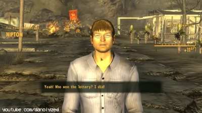 Fallout NV meme with AVGN 🗿