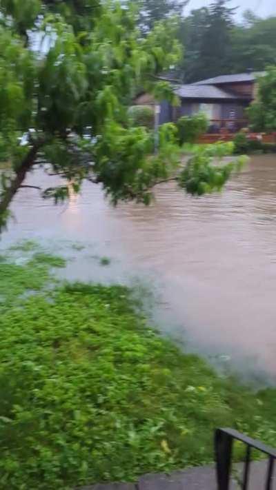 Sackville got hit hard