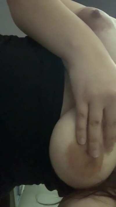 Let me pop them out for you. Come and suck on them.