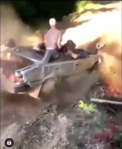 No Top, No seatbelts, No problem!