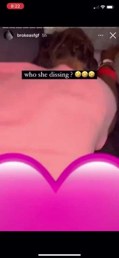 Naw why she dissingð