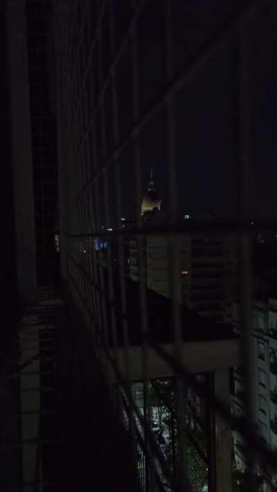 Así se escuchó a 2 cuadras del Congreso