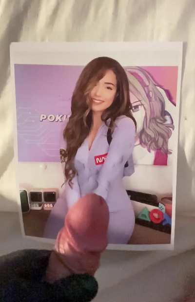 Pokimane cum tribute