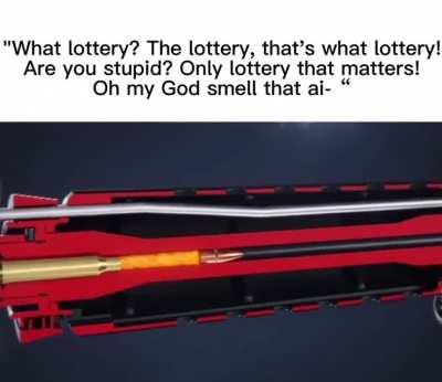 The Anti-Material rifle in my back pocket: