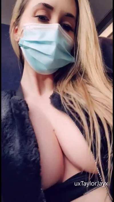 Is it bad that I was getting extremely wet sitting there right next to him with my boobs out 😳 [F]