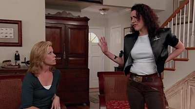 Susie ain't too happy after Larry gets them kicked out of their country club