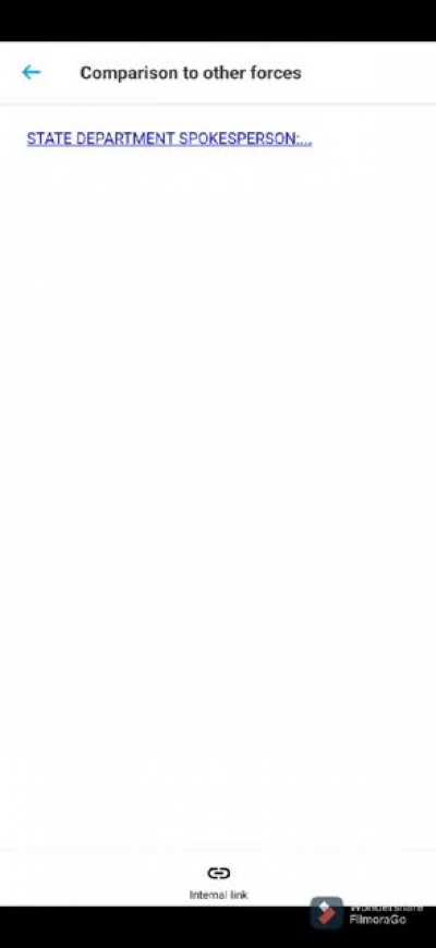 User films himself browsing the Israeli Hasbara app ready-to-spam library