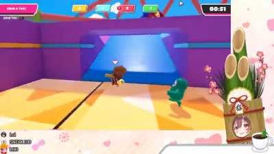 Korone's epic gamer FAQ moment