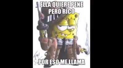 Un maliante el Bob esponja