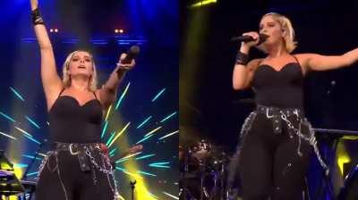 There's Thick, and then there's Bebe Rexha. (Isle of MTV Malta, 2019)