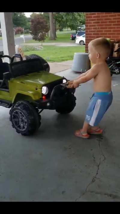 Instant Regret Hits Kid for Being Mean to his Sister..........