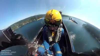 HMRB while we watch another amazing Blue Angels demonstration