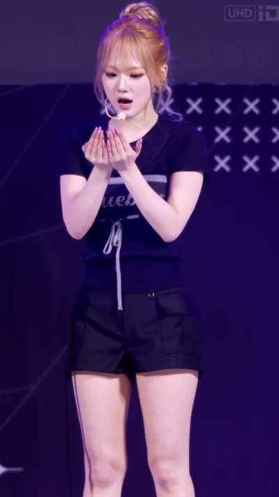 A cold HamHam on stage