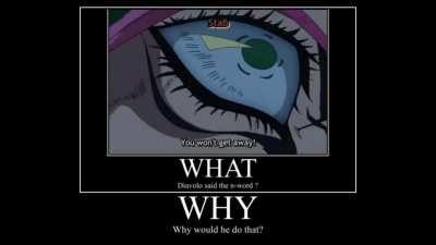 Diavolo said the n-word 😳😳😳