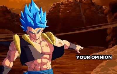 Gogeta Blue Meme Gif I Made To Help You Win Any Online Argument