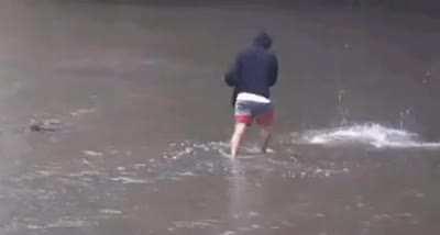 He's doing this almost everyday